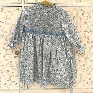 La coqueta baby girl dress with smocking